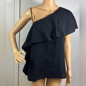 Black one sleeve Blouse